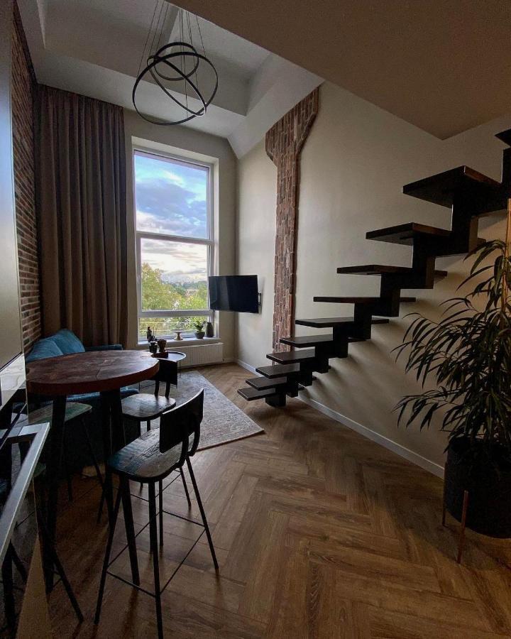 Old Slabada Loft Kaunas Eksteriør billede