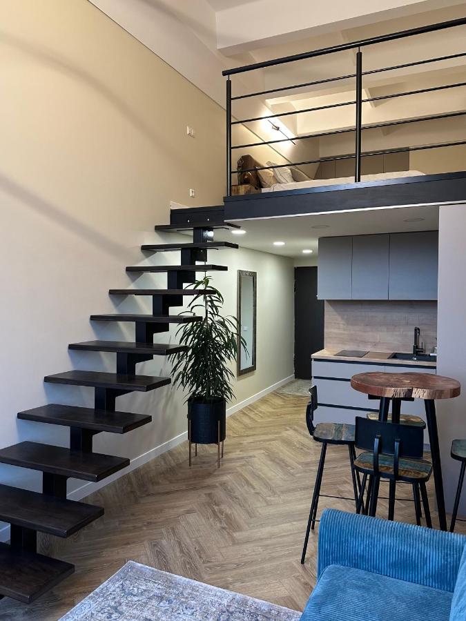 Old Slabada Loft Kaunas Eksteriør billede
